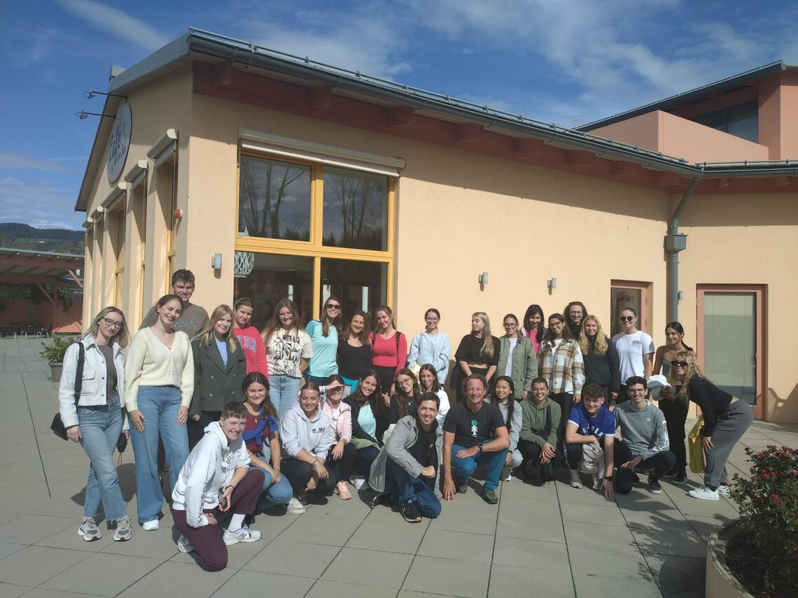 Gruppe von Erasmus Studierenden 