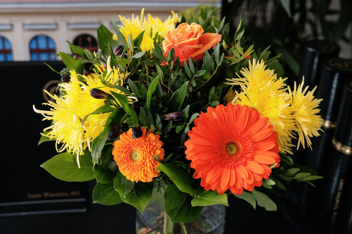 Blumenstrauß der PHSt
