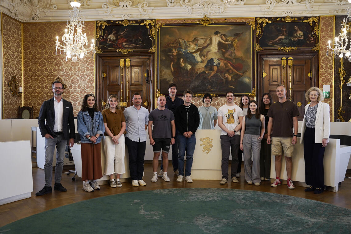 Gruppenfoto Studierende