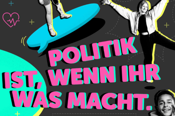 Werbeplakat Polis