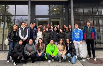 Gruppenfoto mit den Incoming Students