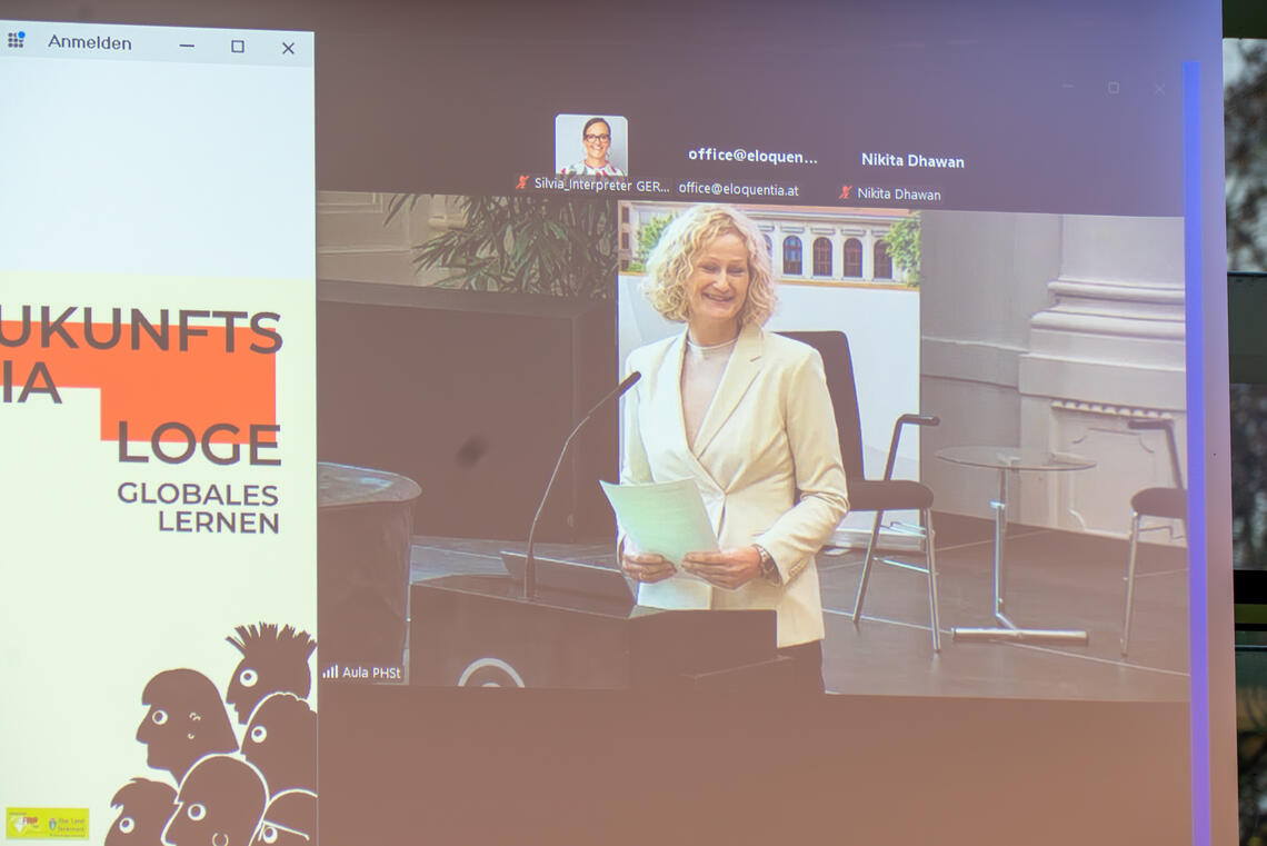 Online Übertragung der Veranstaltung 