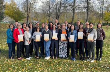 Gruppenfoto der Schülerberater*innen