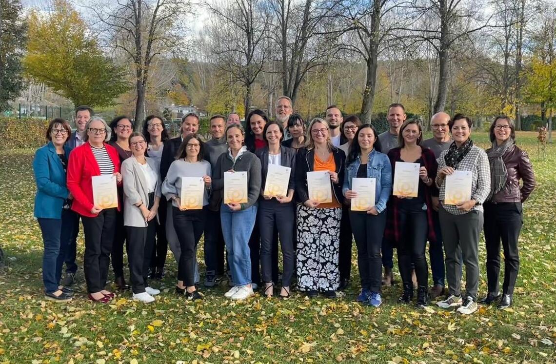 Gruppenfoto der Schülerberater*innen